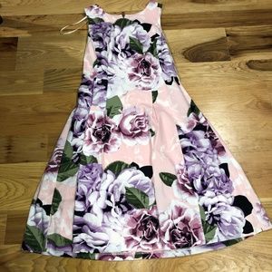 nice pink floral dress